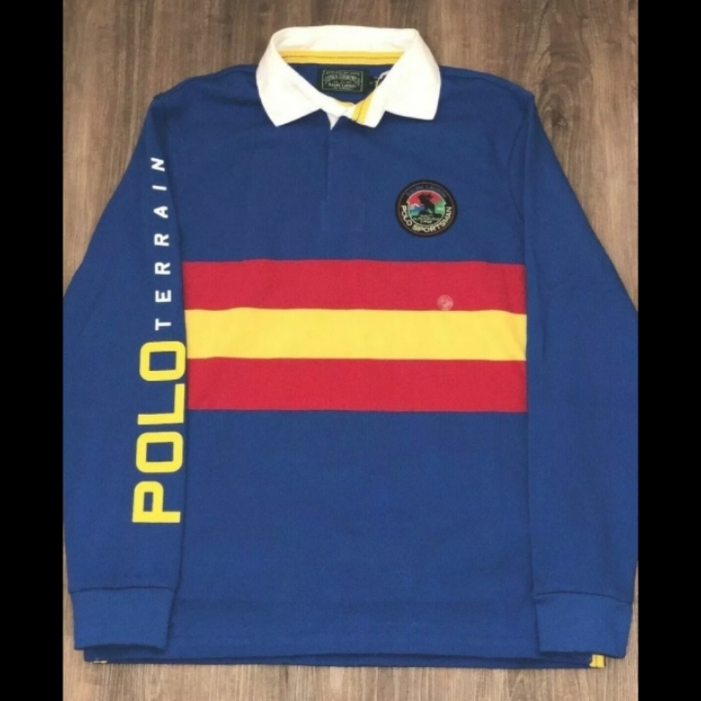 NWT! Polo Country Ralph Lauren Terrain Rugby Size Medium